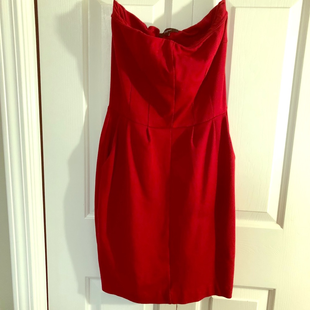 Beautifil Red Red Dress Perfect! XS with pockets